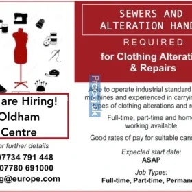 Tailor / sewers